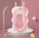 Матрацик килимок для купання дитини у ванну з кріпленнями Belove, Pink Rabbit + - зображення 1