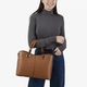 Сумка женская кожаная тоут большая Regina Notte Tote 1651 Темно-рыжий - изображение 2