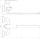 Смеситель для ванны Domino DD-208 - изображение 2
