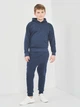 Детское худи для мальчика Joma Montana 102108.331 118-128 см 4XS Темно-синее (8424309422936) - изображение 3