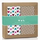 Набор пеленок Cosas LOVE Бязь 80x100 см 2 шт (4822055267773) - изображение 1