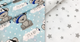 Набор пеленок Cosas STAR BEAR BOY Бязь 80x100 см 2 шт (4822052061312) - изображение 5