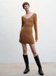 Платье-футболка короткое зимнее женское Mango KALEV 37039088-09 M (8445791368151) - изображение 2