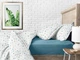 Простынь на резинке Cosas SKY / COLOR BLOTS Ранфорс 160х200х30 2 шт (2200000045683) - изображение 7