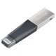 Флеш-накопитель SanDisk iXpand Mini 16GB USB 3.1/Lightning Silver-Black (SDIX40N-016G-GN6NN) - изображение 2