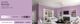 Тонована фарба DV Avalon Flat Enamel акрил-латексна глибокоматова colorpaint (SW 6836 Novel Lilac) - зображення 1