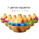 Ультразвуковий арома зволожувач повітря з LED підсвічуванням, міні дифузор Air Purifier, аромалампи (G240753) - зображення 7