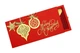 Gift box Christmas shine red Поздравительная открытка + конверт для денег ручной работы - изображение 1