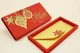 Gift box Christmas shine red Поздравительная открытка + конверт для денег ручной работы - изображение 10