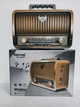 Радиоприёмник аккумуляторный колонка ретро Kemai Retro MD-1909BT с Bluetooth и USB - изображение 7