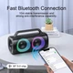 Акустика JOYROOM JR-MW02 IPX5 |BT5.0, 40W, RGB, FM/AUX/USB/TF, 6Hours| - зображення 3
