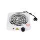 Настільна спіральна електроплита на одну конфорку Hot Plate JX-1010B 1000 Вт Біла - зображення 1