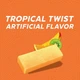 Жувальна гумка Trident Tropical Twist Тропічні фрукти (10 пластинок) - зображення 3