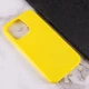 Силиконовый чехол Candy для Apple iPhone 14 Pro (6.1") Желтый Без бренда - изображение 3