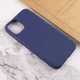 Силиконовый чехол Candy для Apple iPhone 14 Pro (6.1") Синий Без бренда - изображение 4