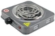 Электроплита спиральная Domotec MS-5801, 1 спираль, серая - изображение 1