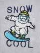 Пижама плюшевая темно-синяя с серым Snow Cool (кофта+штаны) Primark 128см (40009550) - изображение 3