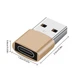 Перехідник адаптер Type-C на USB 3.0/3.1 (type A - type C) Rose - зображення 2