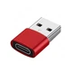 Перехідник адаптер Type-C на USB 3.0/3.1 (type A - type C) Red - зображення 1