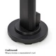 Инфракрасный электрический обогреватель Blumfeldt Heat Guru Plus L черний, 2 кВт - изображение 5