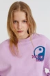 Свитшот оверсайз с начесом Pull & Bear 4590/334/653 S - изображение 3
