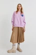 Свитшот оверсайз с начесом Pull & Bear 4590/334/653 S - изображение 4