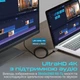 Кабель Promate ProLink-DP200 DisplayPort to HDMI 2 м Black (prolink-dp200.black) - изображение 2