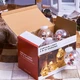 Гирлянда занавес штора Xmas Шары с наполнением Дед Мороз гирлянда новогодний декор 3 м 10 шаров теплая - изображение 2