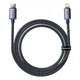 Кабель для быстрой зарядки Baseus Crystal Shine Series Type-c to Lightning |2m, 20W| Black - изображение 5