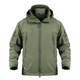 Тактическая куртка Pave Hawk PLY-6 Green (5XL) военная осенне-зимняя с капюшоном на затяжках taktical - изображение 1