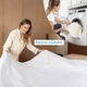 Электропростынь односпальная 150 x 80 см с автоматическим отключением и защитой от перегрева, 3 уровня температуры белая - изображение 8