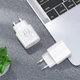 Адаптер сетевой HOCO Type-C to Type-C Cable Jetta charger set N22 |Type-C, 25W/3A, PD| - изображение 5