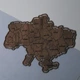 Настенная деревянная карта Украины - изображение 3