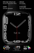 Смарт часы Airplus GS8 mini 41mm Smart Watch 8 series Black. Умные фитнес часы. Цвет черный. - изображение 5