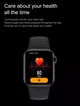 Смарт часы Airplus GS8 mini 41mm Smart Watch 8 series Black. Умные фитнес часы. Цвет черный. - изображение 6