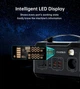 Портативна мобільна зарядна станція Choetech 300W 83200 mAh Type-C/USB/DC/AC black - зображення 8