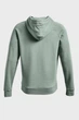 Мужское зеленое худи UA Rival Fleece Big Logo HD Under Armour XL 1357093-781 - изображение 6
