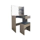 Туалетний столик з LED підсвіткою + табурет Горіх T9 - изображение 2