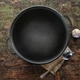Казан Maysternya 8 л, Ø 34см чавунний WOK з кришкою-сковородою гриль. Вага 11кг (Т405СРGr) - зображення 3