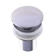 Донный клапан нажимной для раковины GLOBUS LUX HG15-03A с переливом латунь 1 1/4" глянцевый хром 000009972 - изображение 3