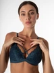 Комплект женского белья (бюстгальтер + трусики-танга) Moor Moor 2126 Barbara 70B/S Изумрудный (2000029423017) - изображение 4