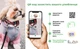 Шлея для собак анатомическая H-образная WAUDOG Nylon с QR-паспортом, рисунок "Леопард", с двумя фастексами, размер L - изображение 12