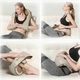 Роликовий МАСАЖЕР електричний MASSAGER OF NECK KNEADING з ІЧ-прогріванням для спини, попереку і шиї плечей Білий: Білий / Помаранчевий - зображення 5