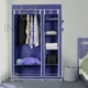 Складна шафа для зберігання одягу Storage Wardrobe Синій тканинний - зображення 1