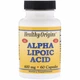 Альфа-ліпоєва кислота, Healthy Origins, 600 мг, 60 капсул (HOG-35090) - изображение 1