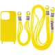 Противоударный Чехол TPU two straps California для Apple iPhone 12 Pro/12 6.1" /Yellow - изображение 1