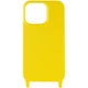 Противоударный Чехол TPU two straps California для Apple iPhone 12 Pro/12 6.1" /Yellow - изображение 2