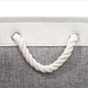 Ящик для хранения с ручками MBM HOME TH-10 M Gray/White - изображение 4
