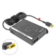 Блок живлення для ноутбука LENOVO 20V, 6.75A, 135W, SLIM, USB+pin (Square 5 Pin DC Plug), black (без кабелю 2pin!) - зображення 2