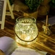 Гирлянда роса на батарейках 50 LED, 5 метров, на проволоке, теплый белый цвет 1977-07 - изображение 8